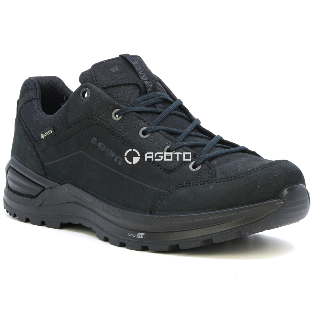 detail LOWA Renegade GTX Lo EVO Wide černá pánská outdoor obuv membrána Gore-Tex®