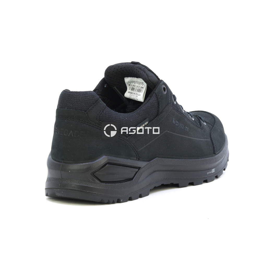 detail LOWA Renegade GTX Lo EVO Wide černá pánská outdoor obuv membrána Gore-Tex®