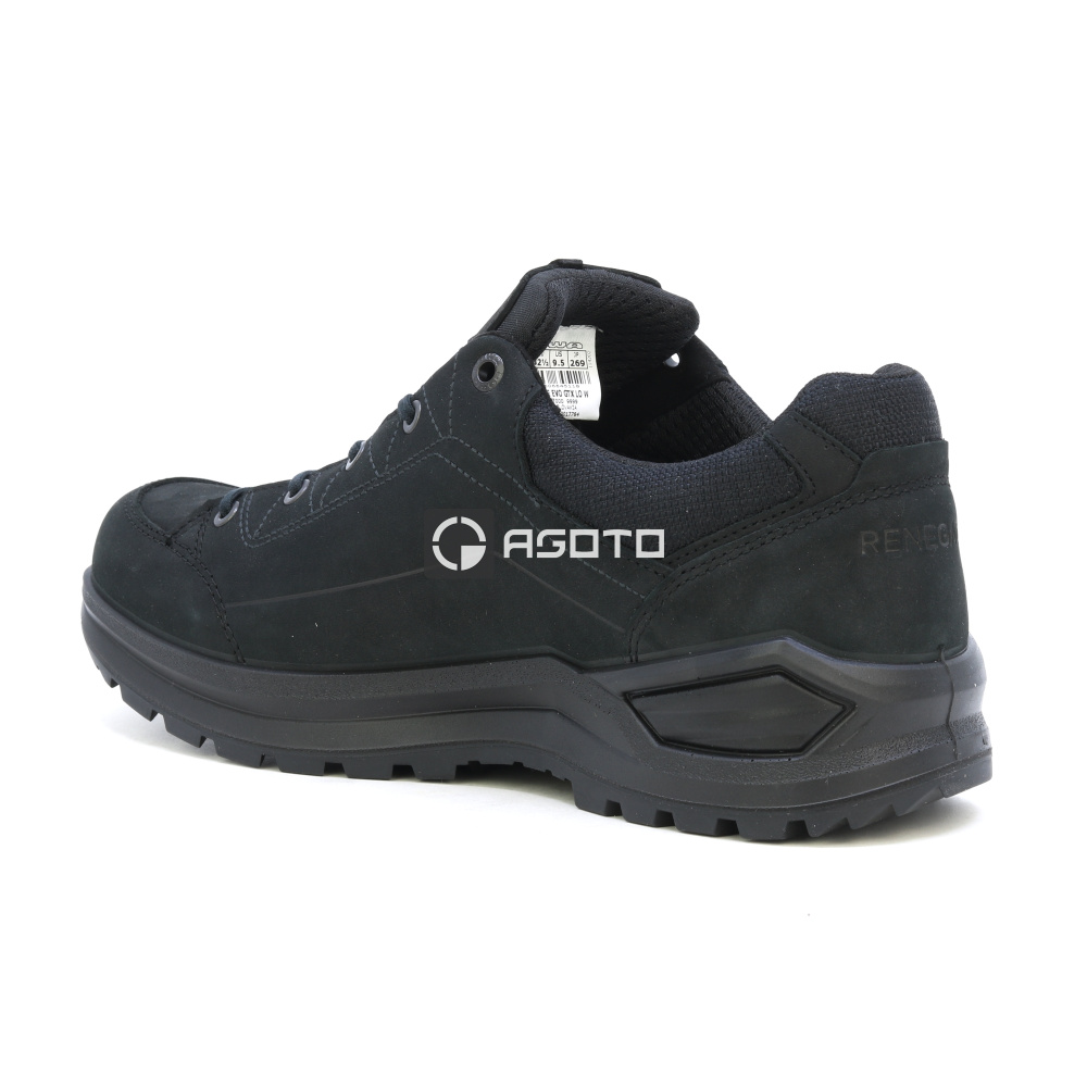 detail LOWA Renegade GTX Lo EVO Wide černá pánská outdoor obuv membrána Gore-Tex®