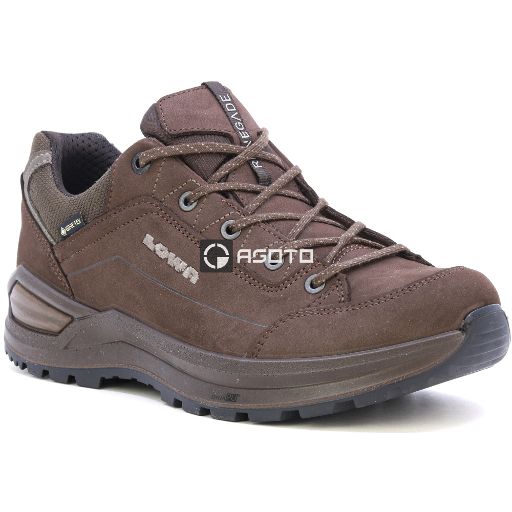 detail LOWA Renegade EVO GTX lo hnědá pánská outdoor obuv membrána Gore-Tex®