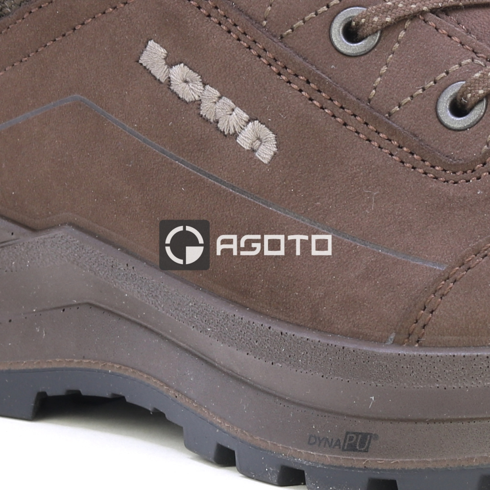 detail LOWA Renegade EVO GTX lo hnědá pánská outdoor obuv membrána Gore-Tex®