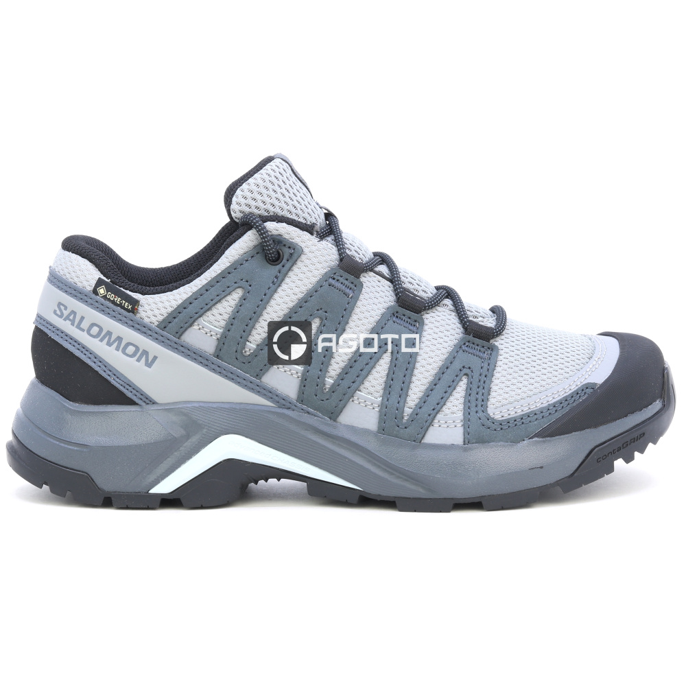 detail SALOMON X-Adventure Recon GTX W šedá dámská outdoor obuv membrána Gore-Tex®