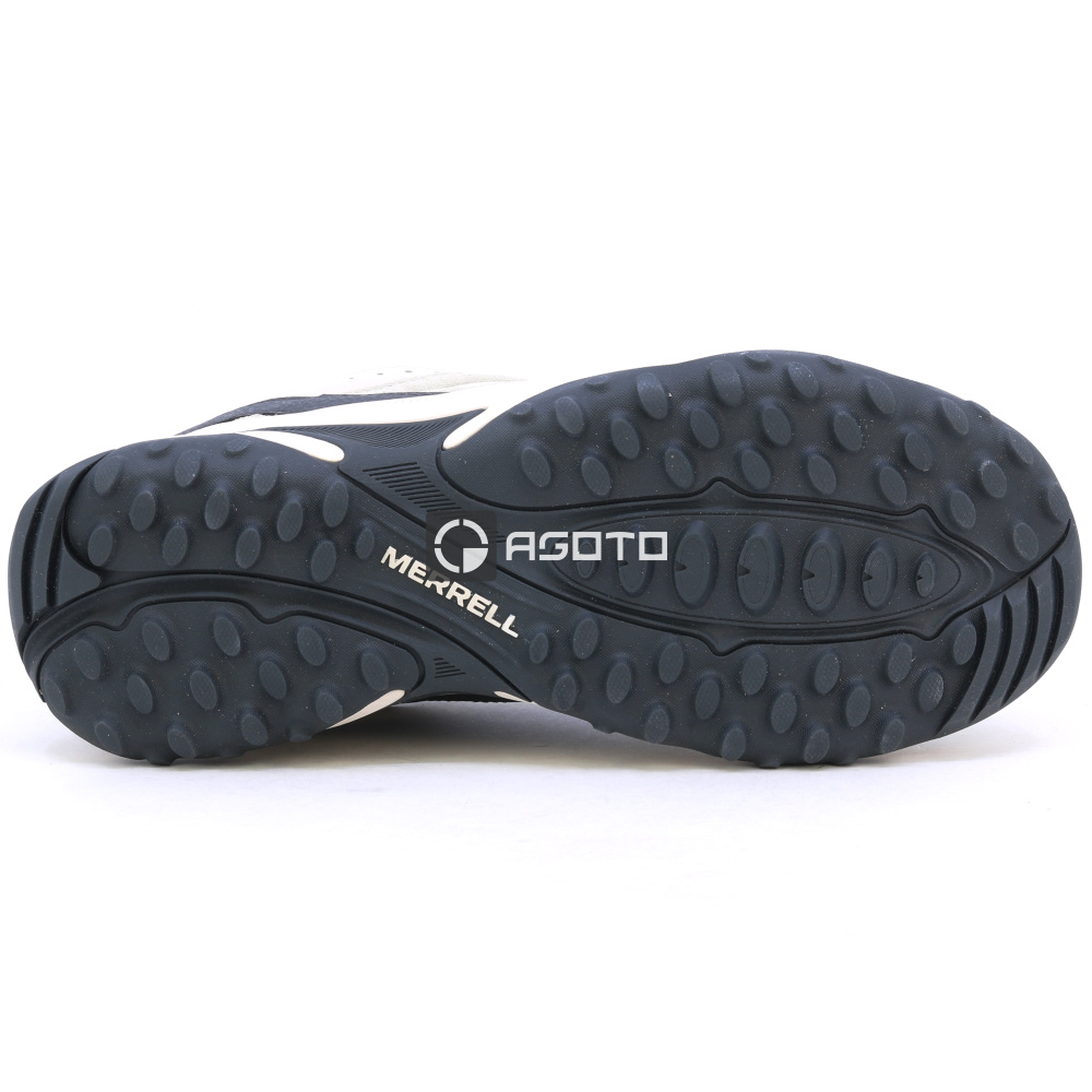 detail MERRELL YOKOTA 3 GTX talc šedá pánská outdoor obuv GORE-TEX® membrána