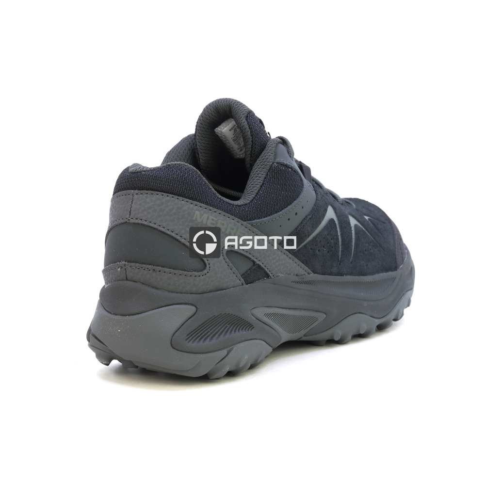 detail MERRELL YOKOTA 3 black černá pánská outdoor obuv