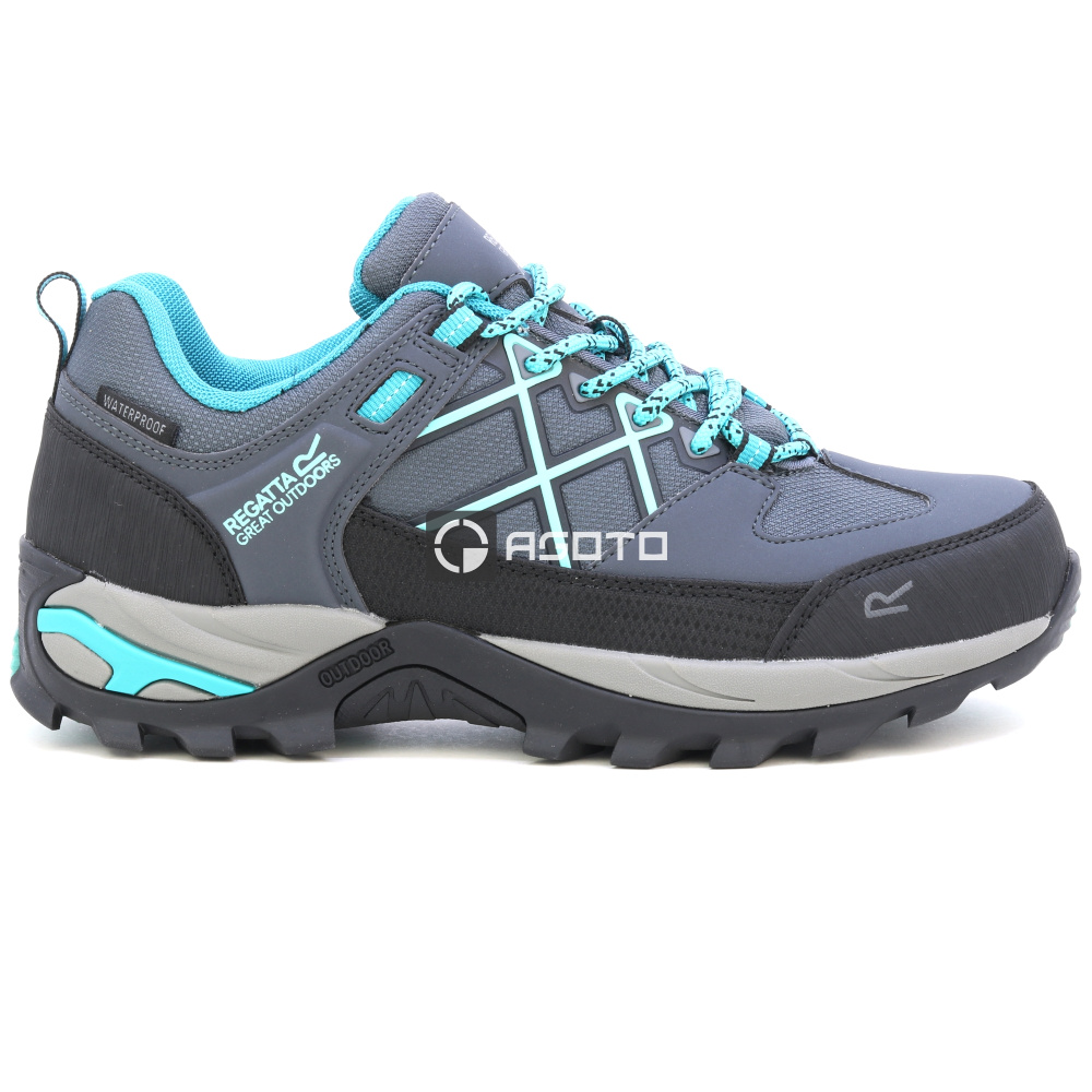 detail REGATTA Samaris III Low šedá dámská outdoor obuv Isotex membrána