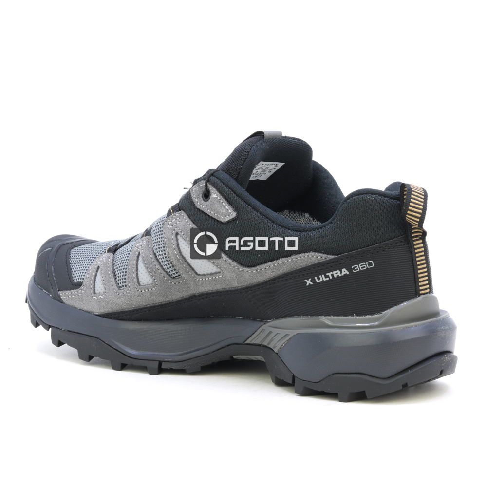 detail SALOMON X Ultra 360 LTR GTX šedá pánská outdoor obuv Gore-Tex® membrána