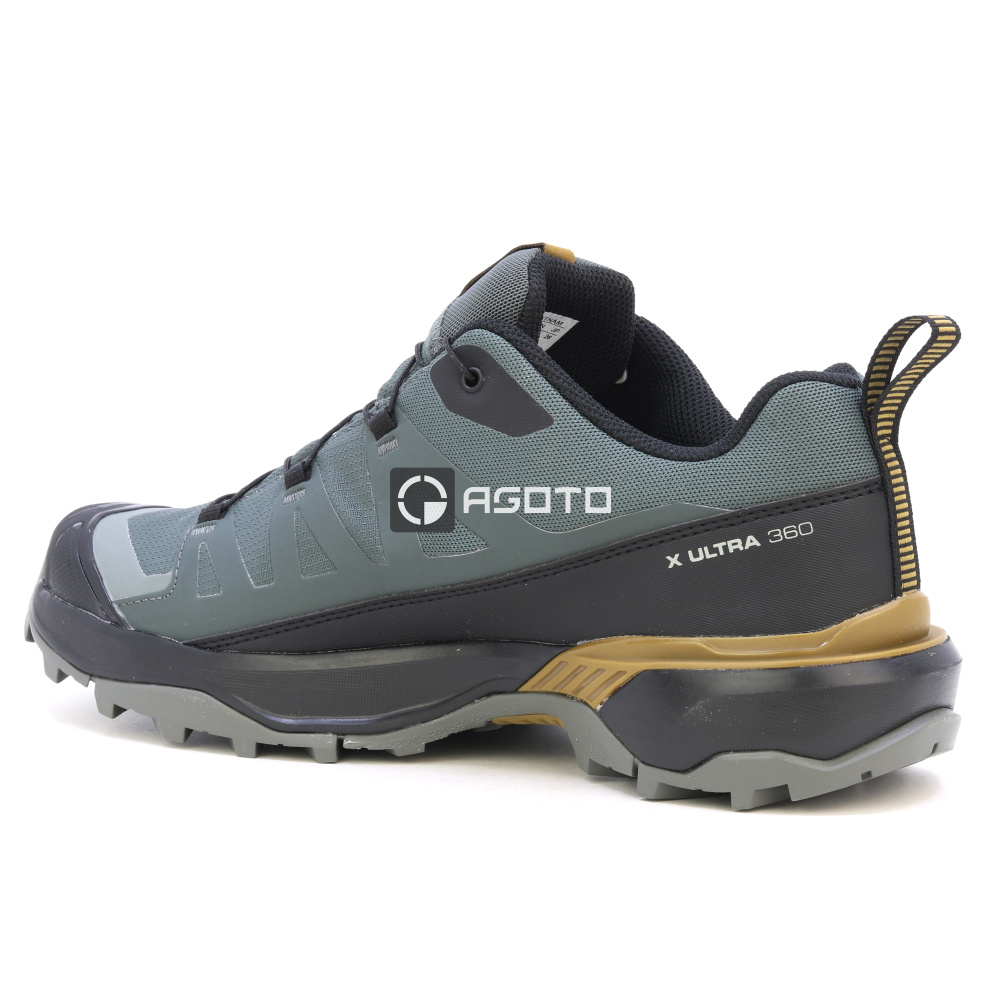 detail SALOMON X ULTRA 360 GTX šedá pánská outdoor obuv membrána Gore-Tex®