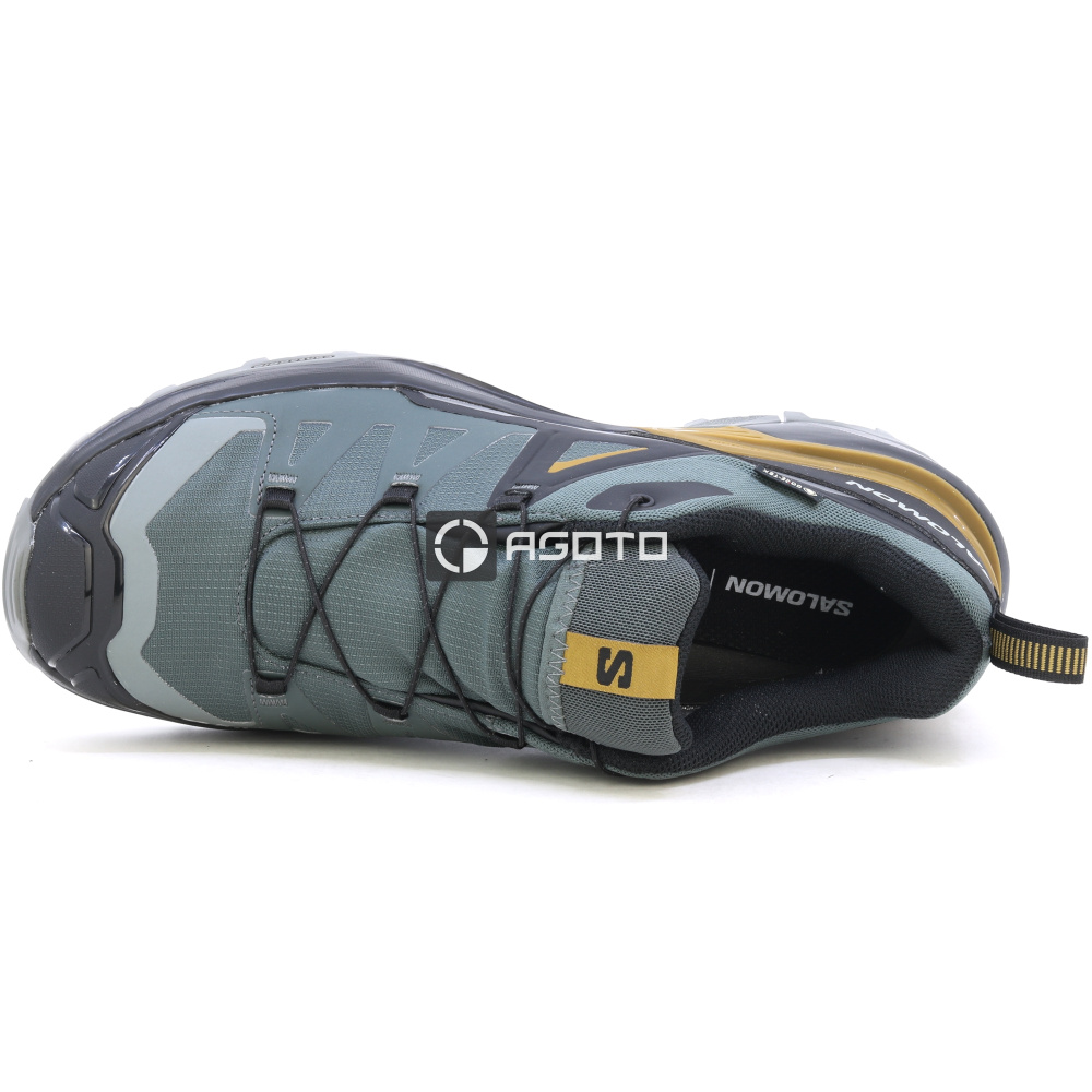 detail SALOMON X ULTRA 360 GTX šedá pánská outdoor obuv membrána Gore-Tex®