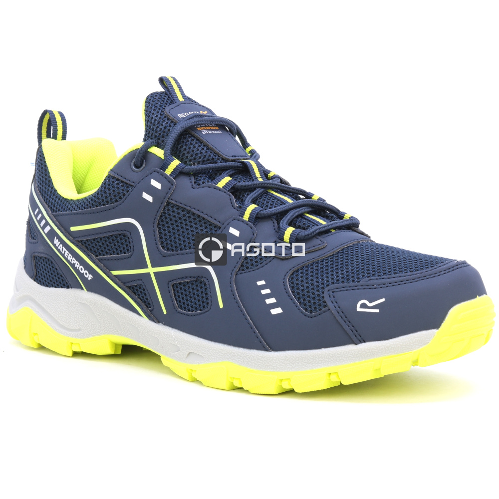 detail REGATTA Vendeavour modrá pánská vzdušná a pohodlná outdoor obuv Isotex