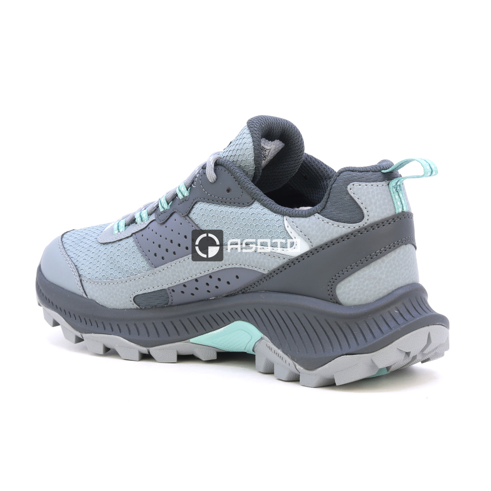 detail MERRELL SPEED STRIKE 2 GTX zelená dámská outdoor obuv membrána Gore-Tex®