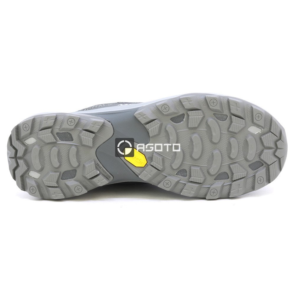 detail MERRELL Moab Speed 2 šedá pánská outdoor obuv lehká a vzdušná + Vibram®