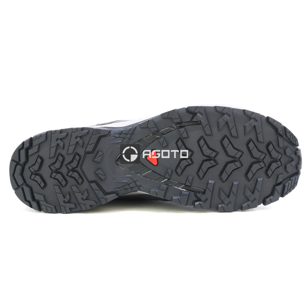 detail SALOMON XA PRO 3D V9 W černá dámská lehká outdoor obuv, která dýchá