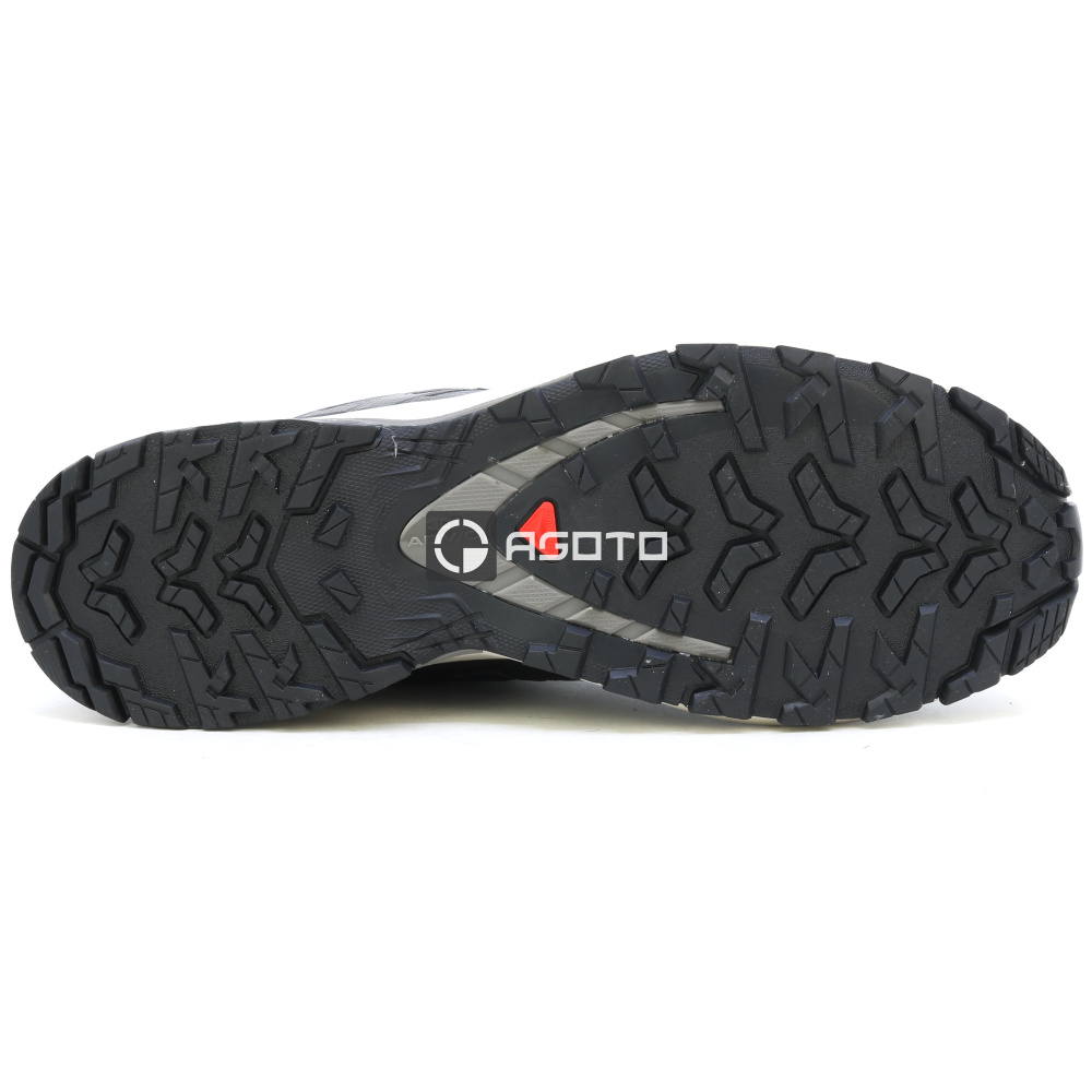 detail SALOMON XA PRO 3D V9 černá pánská lehká outdoor obuv, která dýchá