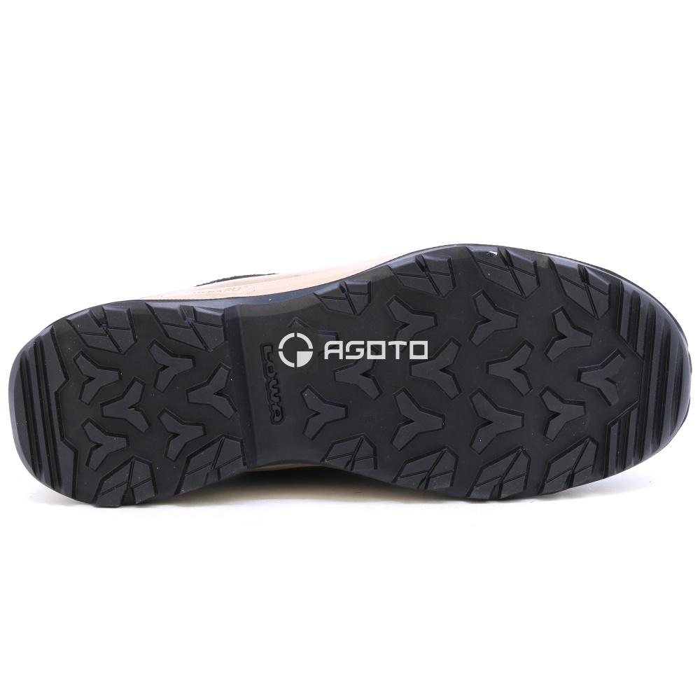 detail LOWA Ventierra GTX hnědá pánská kožená outdoor obuv membrána Gore-Tex®