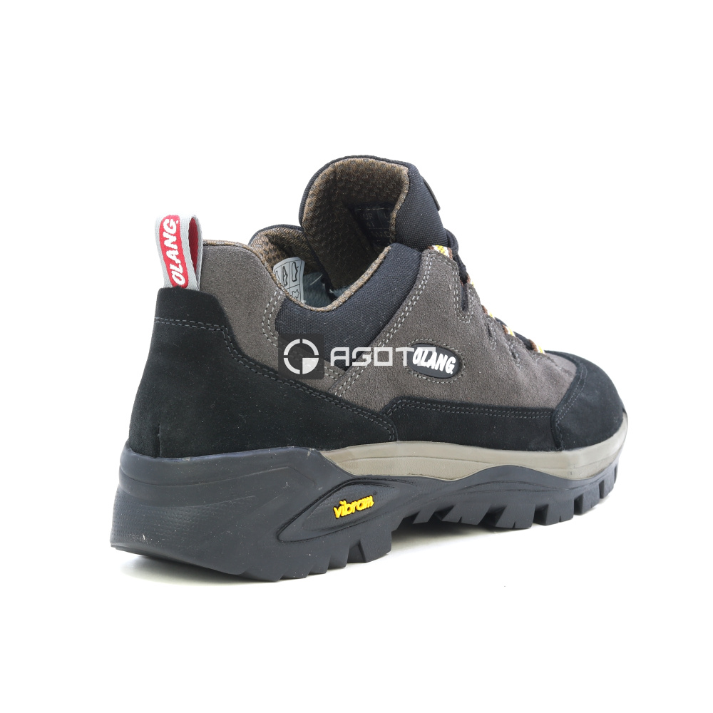 detail OLANG Biella 896 hnědá pánská outdoor obuv z přírodní kůže, pohodlná a lehká