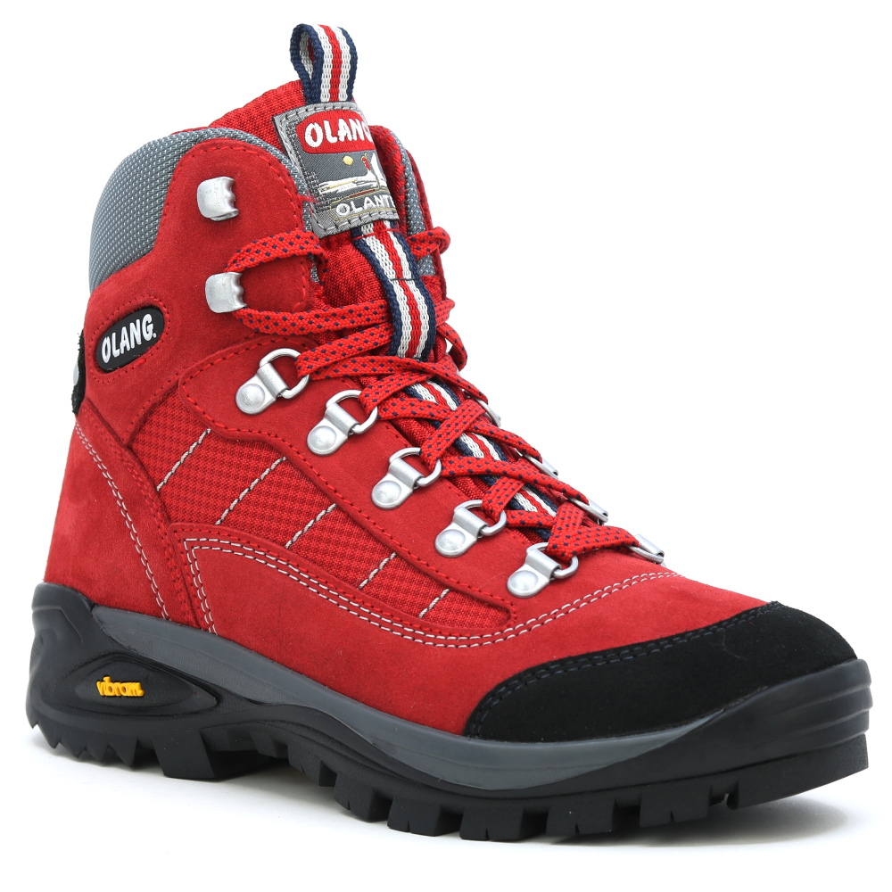 detail OLANG Tarvisio 815 dámský outdoor kotník červený AKCE