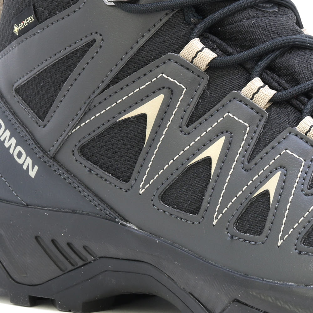 detail SALOMON X BRAZE MID GTX černá pánská trekingová obuv Goretex membrána