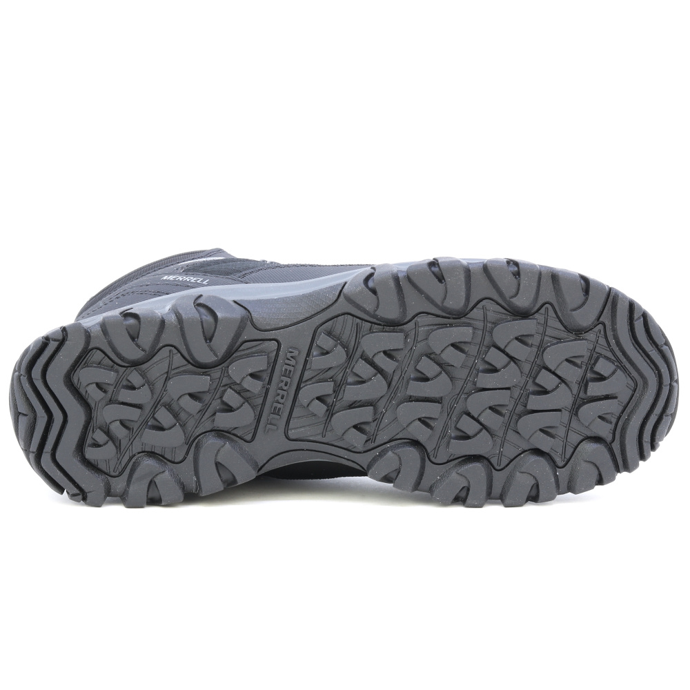 detail MERRELL Ice Cap Mid Lace 5 černá pánská zimní obuv