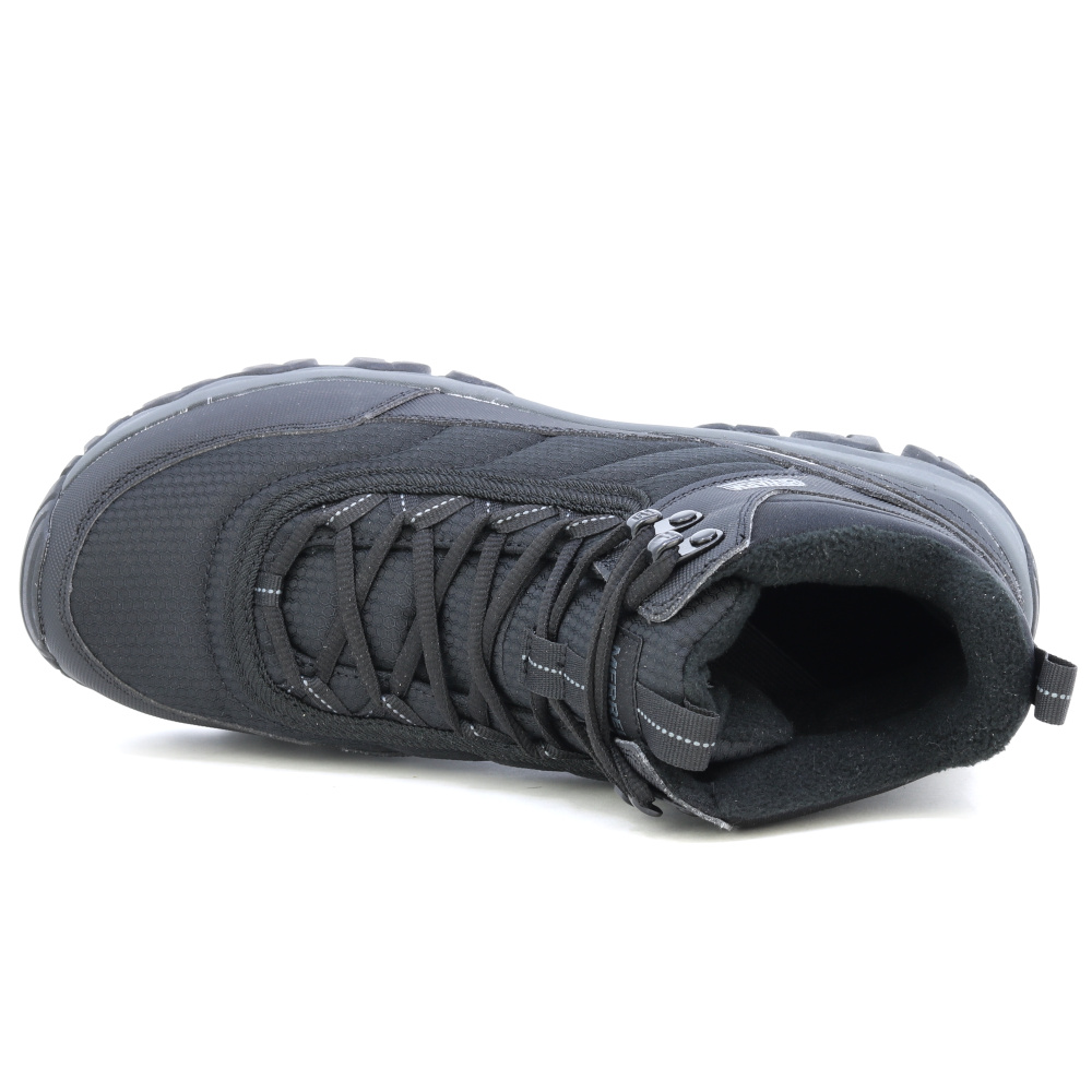 detail MERRELL Ice Cap Mid Lace 5 černá pánská zimní obuv