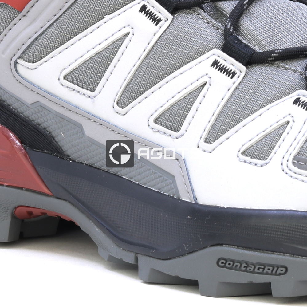 detail SALOMON X ULTRA 360 MID GTX šedá pánská outdoor obuv Membrána Gore-Tex®