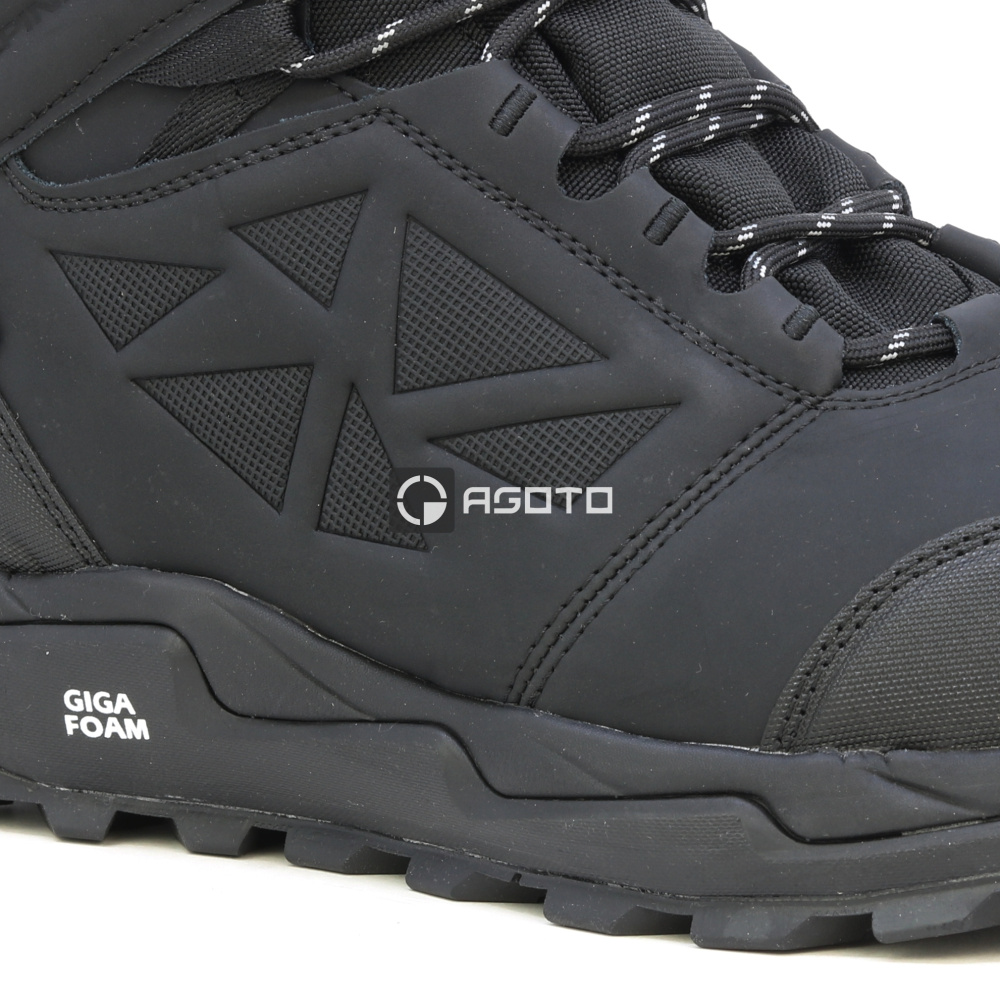 detail ALPINE PRO Nerbe černá pánská zimní obuv s membránou PTX