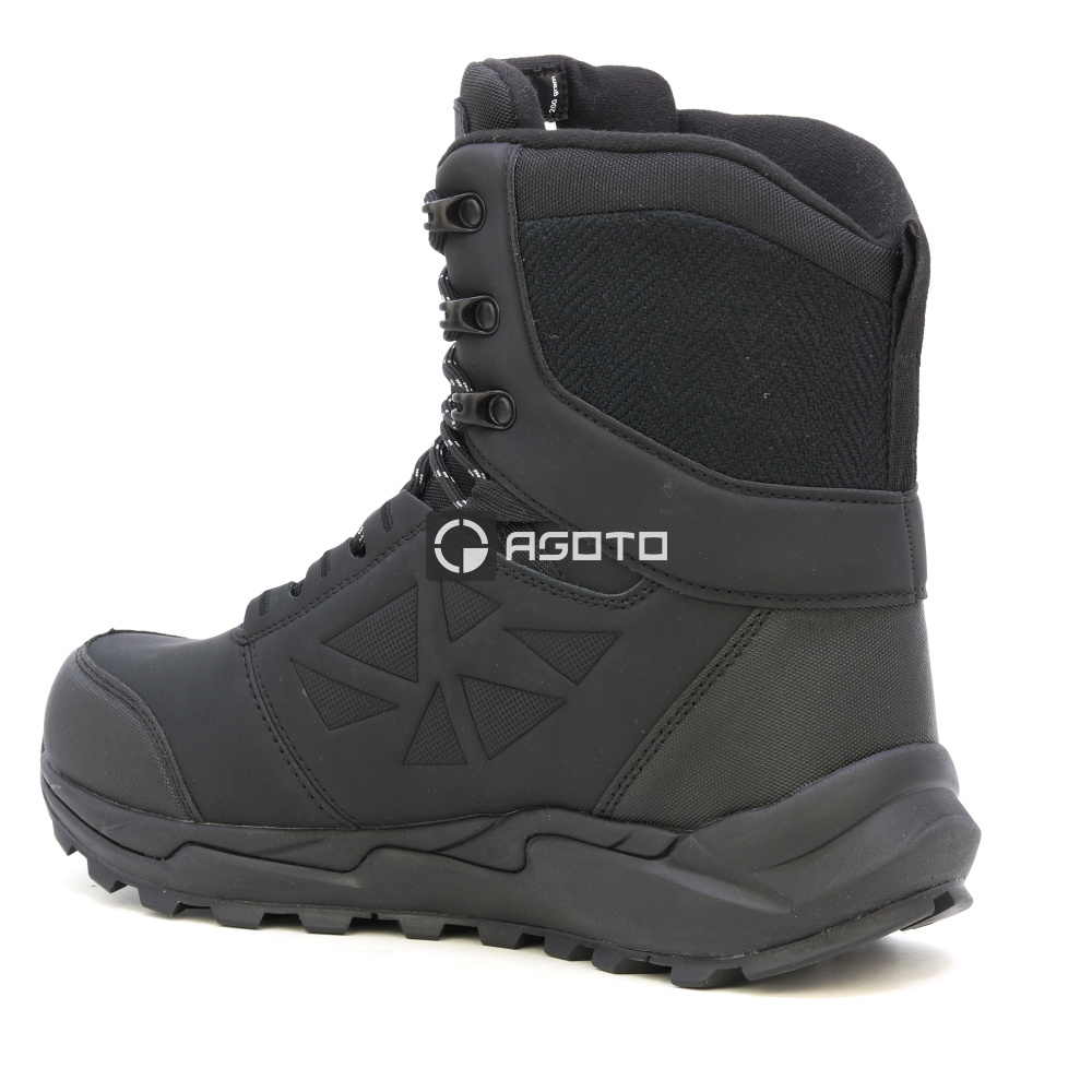 detail ALPINE PRO Nerbe černá pánská zimní obuv s membránou PTX