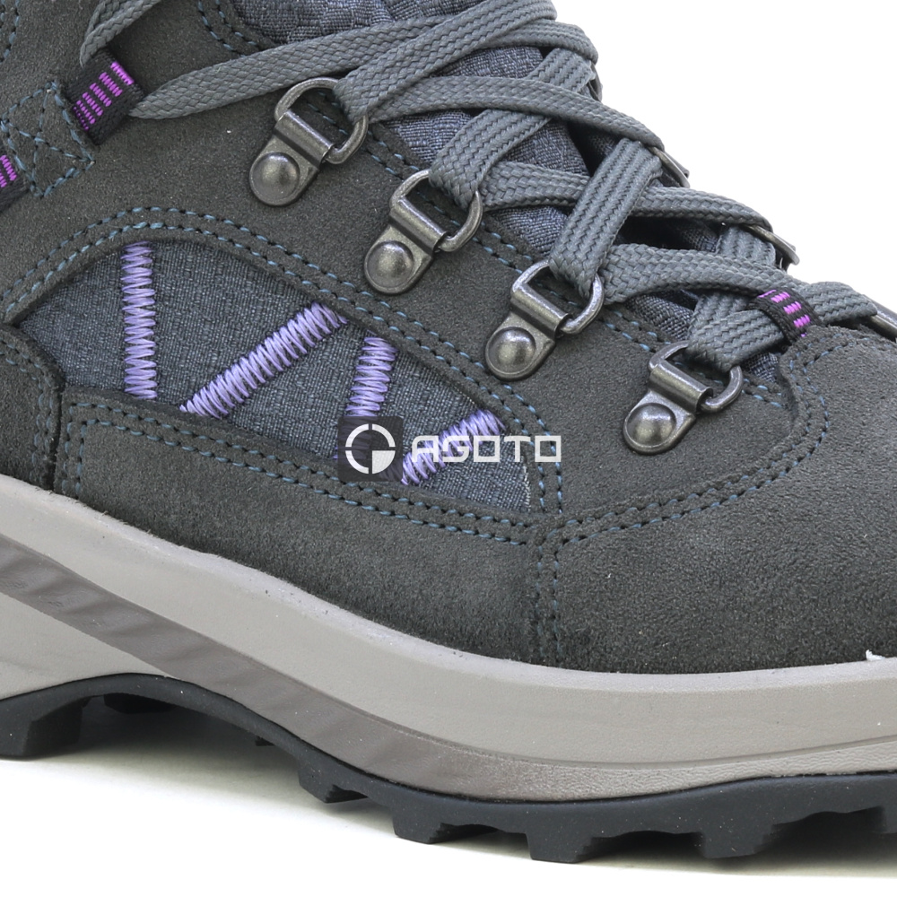 detail OLANG Alpine 816 šedá dámská outdoor kožená obuv s membránou Olantex