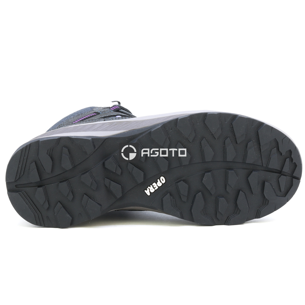 detail OLANG Alpine 816 šedá dámská outdoor kožená obuv s membránou Olantex