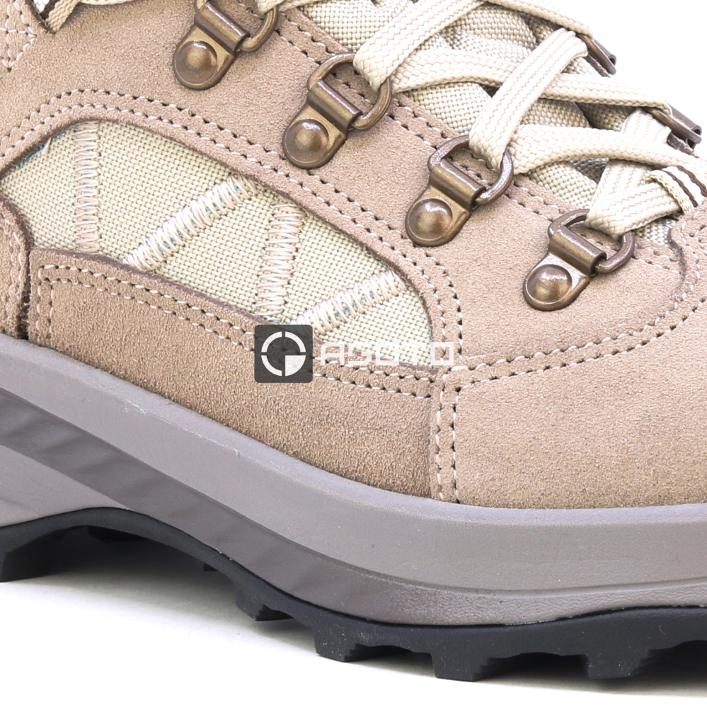 detail OLANG Alpine 814 béžová dámská kožená outdoor obuv Olantex membrána