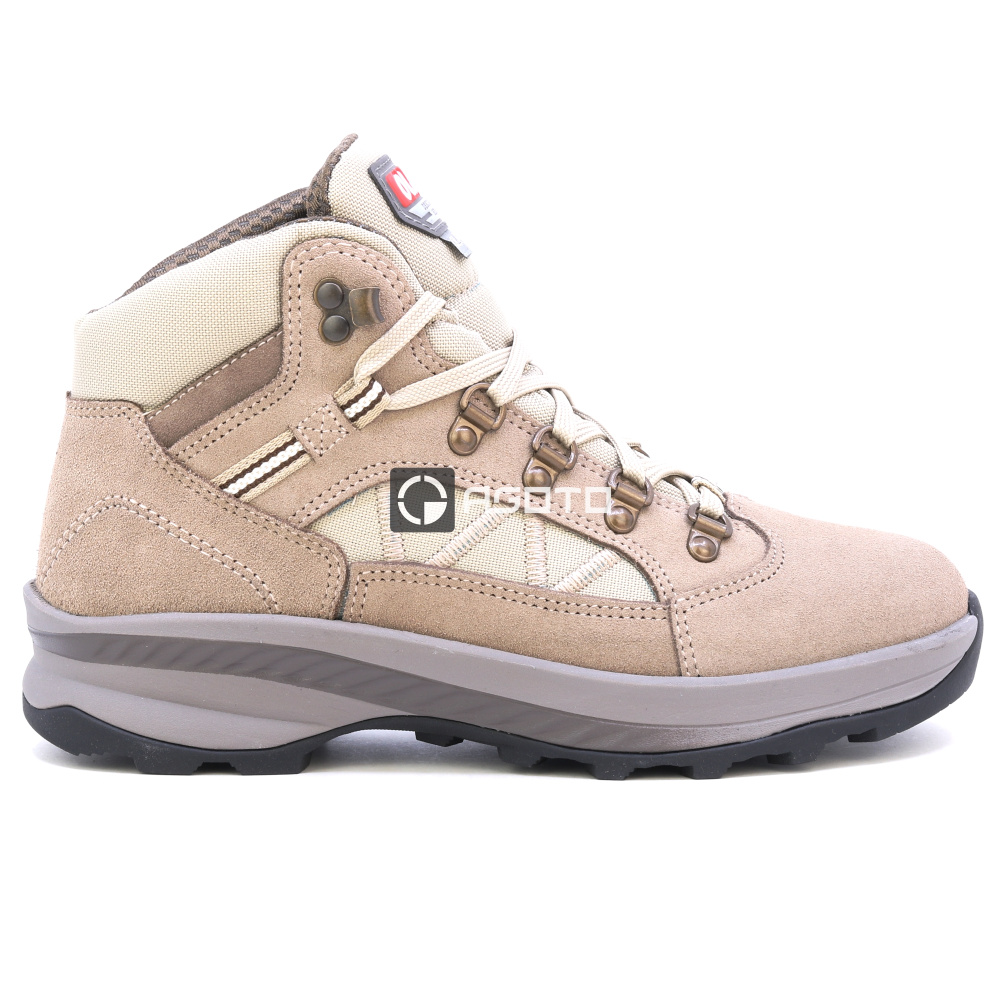 detail OLANG Alpine 814 béžová dámská kožená outdoor obuv Olantex membrána