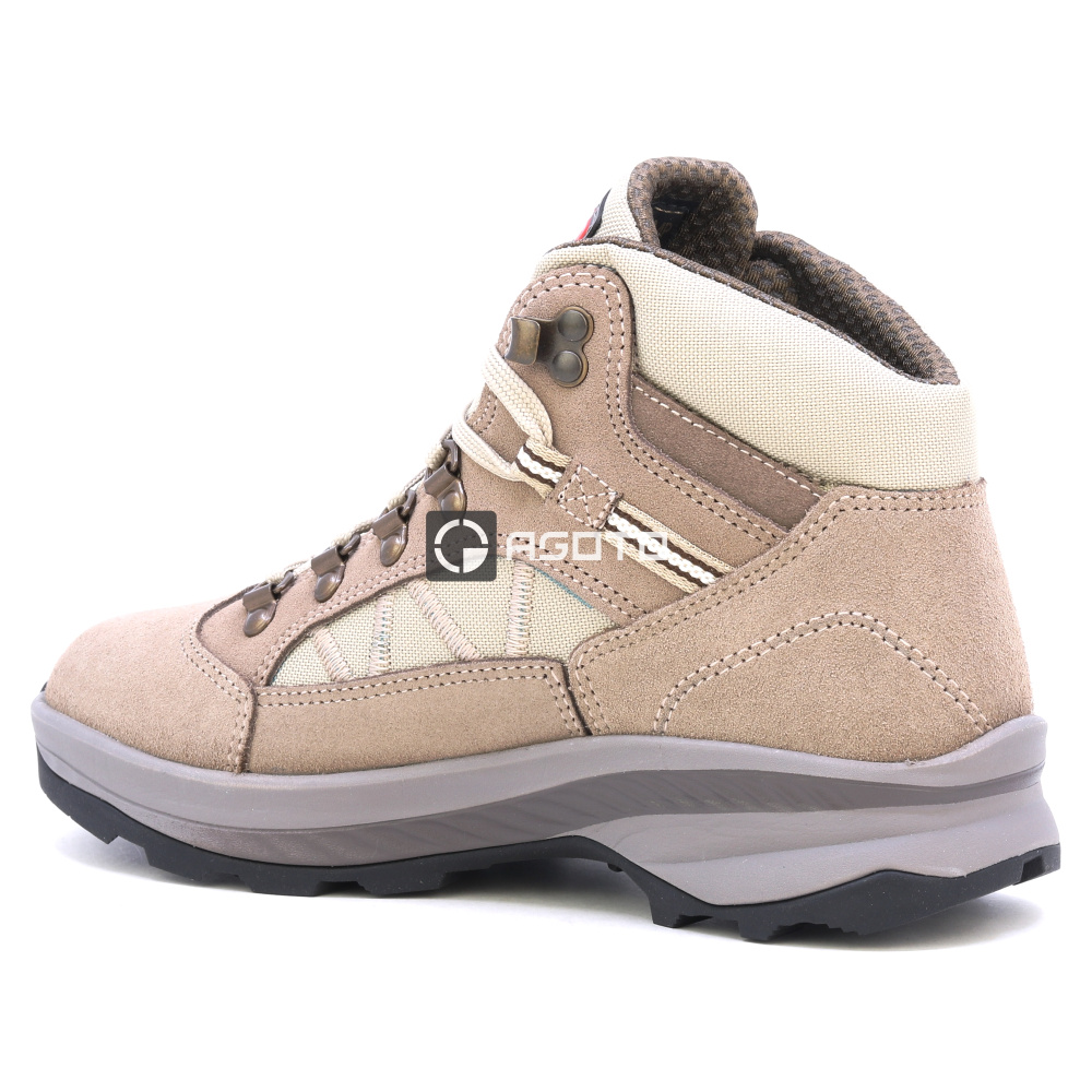 detail OLANG Alpine 814 béžová dámská kožená outdoor obuv Olantex membrána