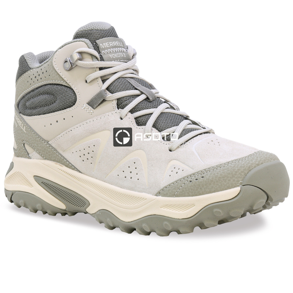 detail MERRELL YOKOTA 3 MID GTX béžová pánská outdoor obuv GORE-TEX® membrána