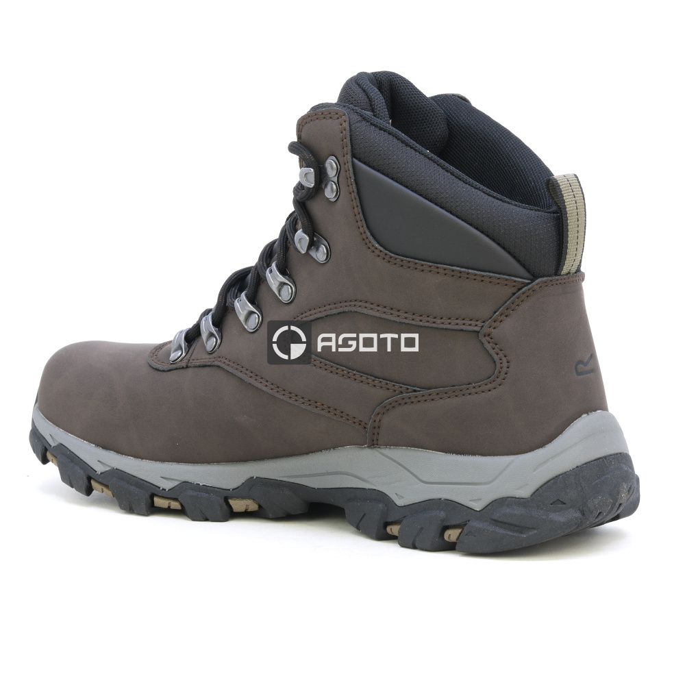 detail REGATTA Holcombe Classic hnědá pánská kotník outdoor obuv s membránou Isotex