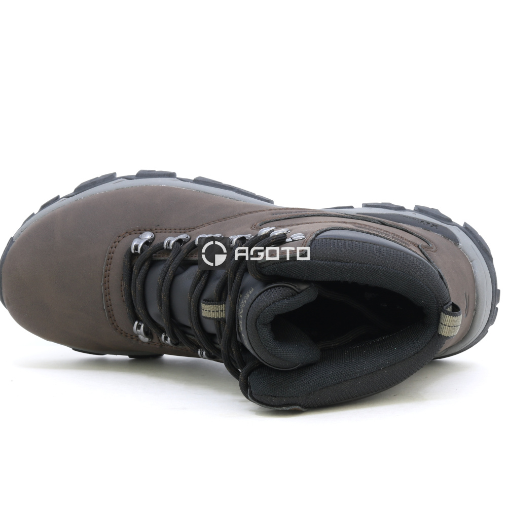 detail REGATTA Holcombe Classic hnědá pánská kotník outdoor obuv s membránou Isotex
