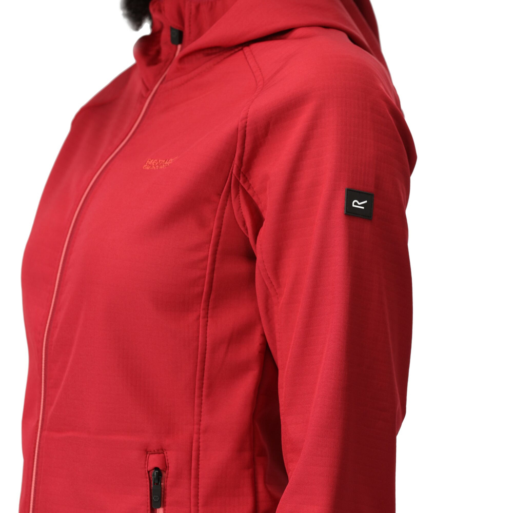 detail REGATTA Arec III červená dámská softshell bunda