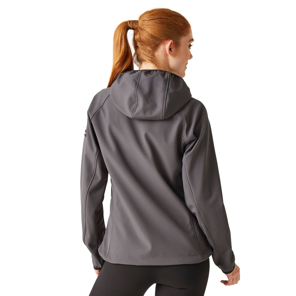 detail REGATTA Arec III šedá dámská softshell bunda