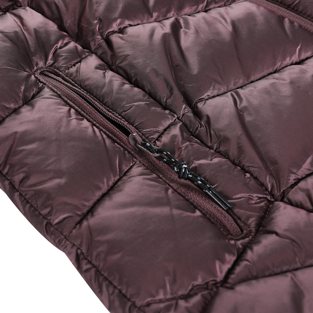detail ALPINE PRO Roga fialová dámská zimní bunda