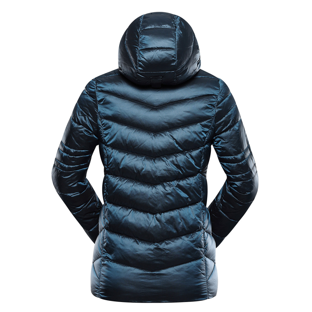 detail ALPINE PRO Roga modrá dámská zimní bunda