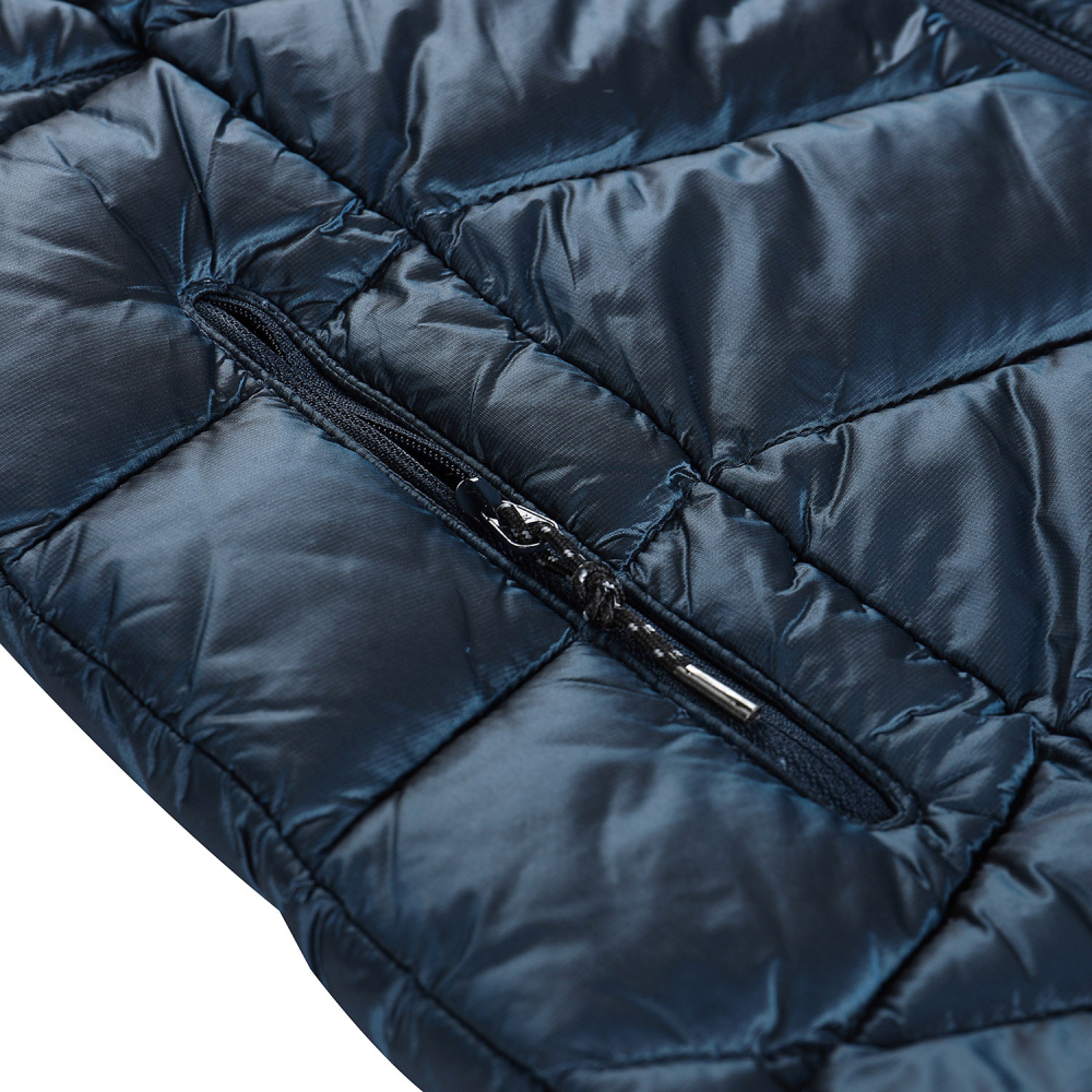 detail ALPINE PRO Roga modrá dámská zimní bunda