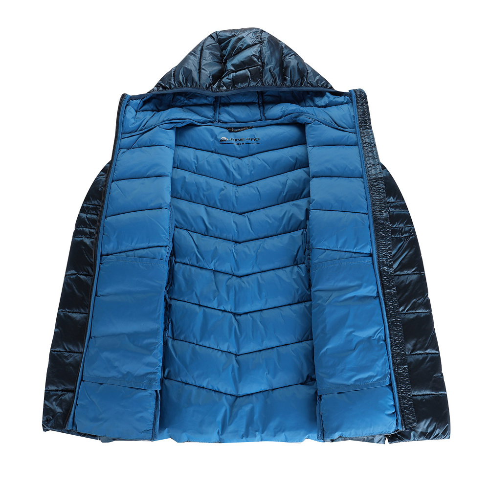 detail ALPINE PRO Roga modrá dámská zimní bunda
