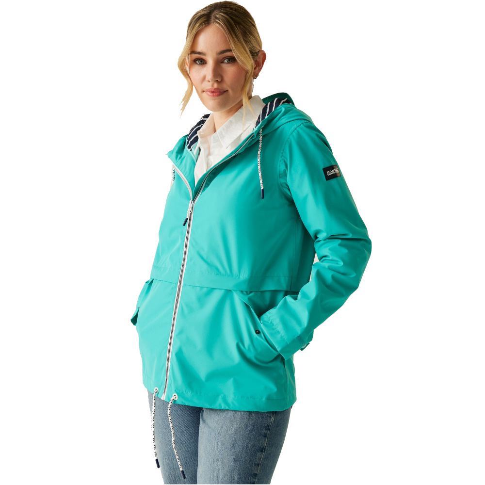 detail REGATTA Bayletta II modrá dámská outdoor bunda membrána Isotex 10 000 mm