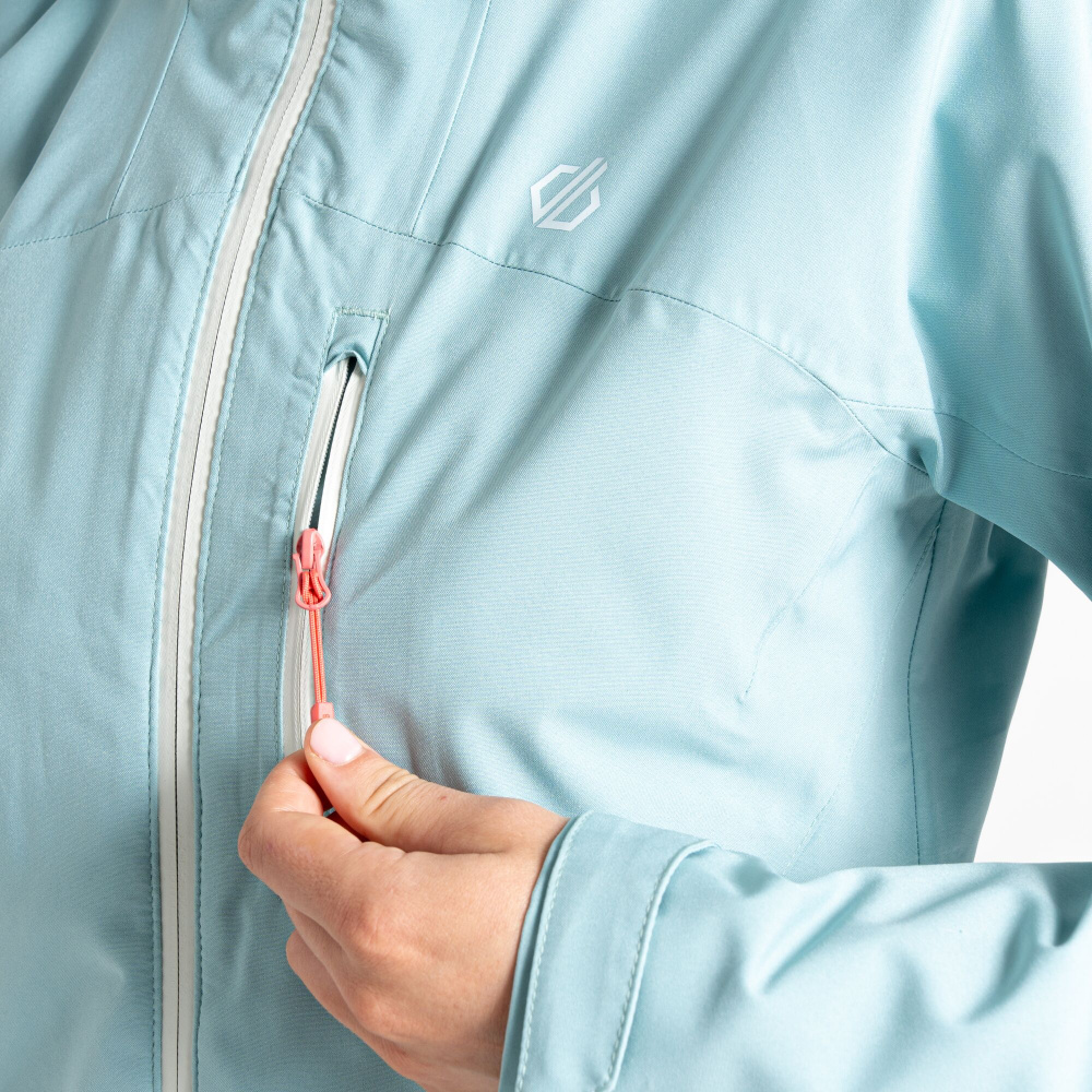 detail DARE2B Wmn Torrek II Jkt modrá dámská outdoor bunda