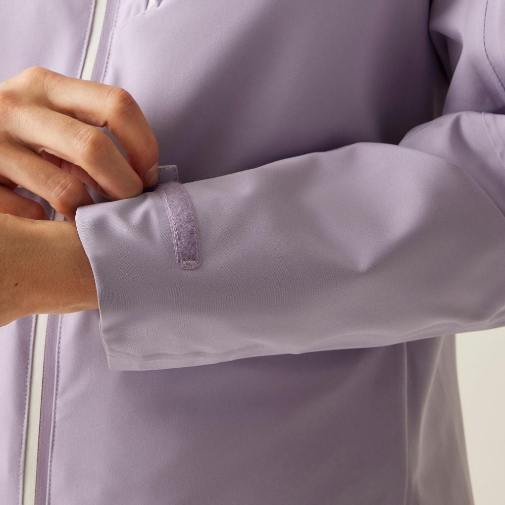 detail REGATTA Birchdale II fialová dámská outdoor bunda + membrána 10 000 mm