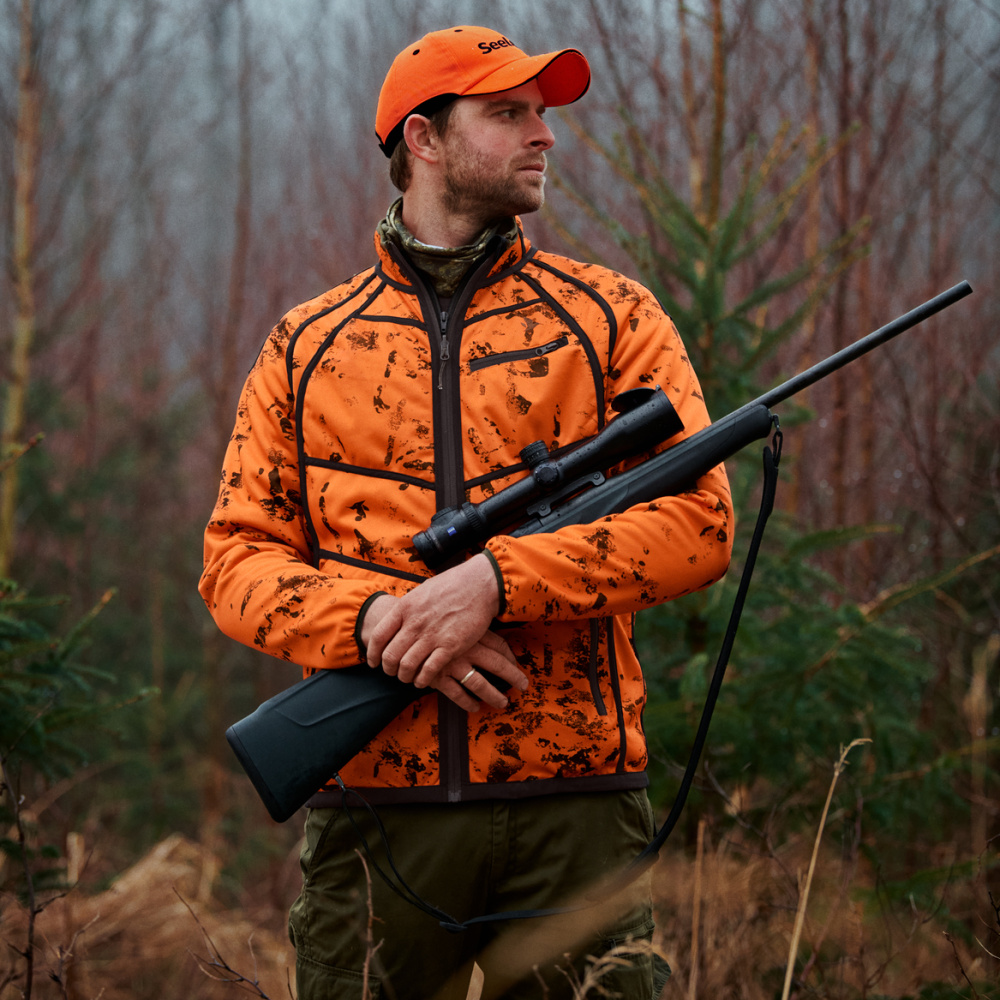 detail SEELAND Vantage Reversible olivová bunda pánská oboustranná membrána SEETEX®