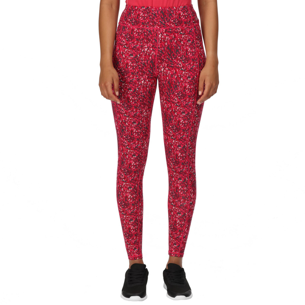 detail Regatta Holeen RWJ260/J7S vínové dámské legíny