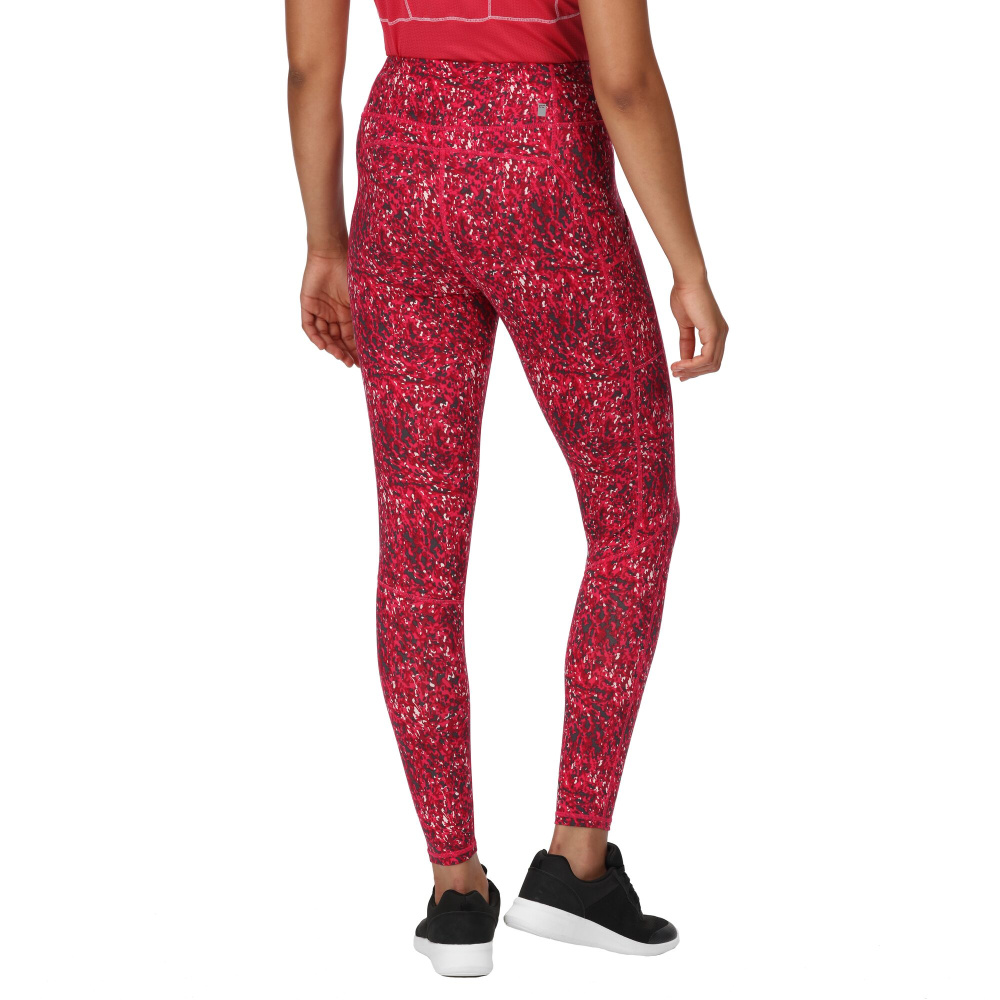 detail Regatta Holeen RWJ260/J7S vínové dámské legíny