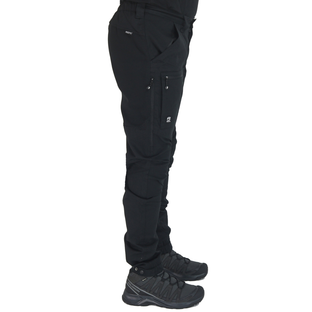 detail Men’s Outdoor Pants Asoto Northsky Black WR – Water-Resistant