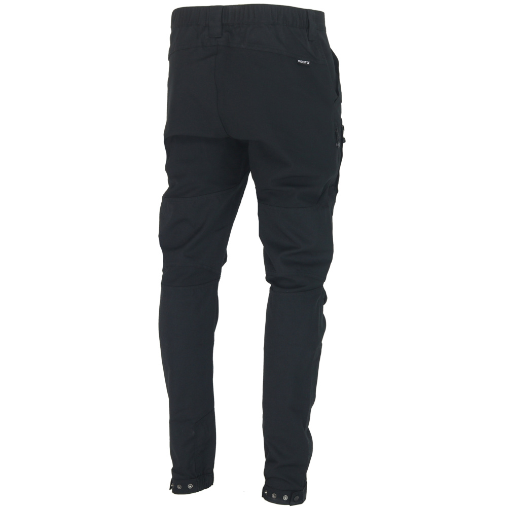detail Men’s Outdoor Pants Asoto Northsky Black WR – Water-Resistant
