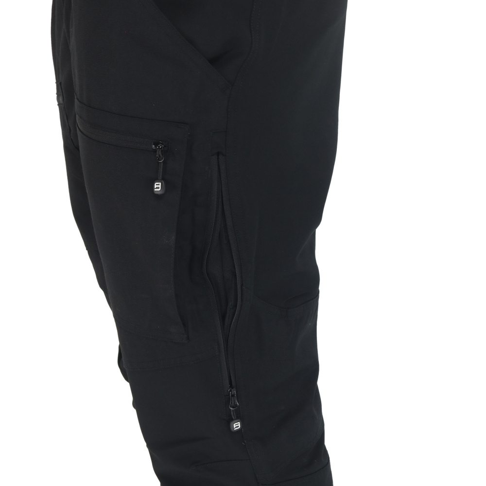 detail Men’s Outdoor Pants Asoto Northsky Black WR – Water-Resistant