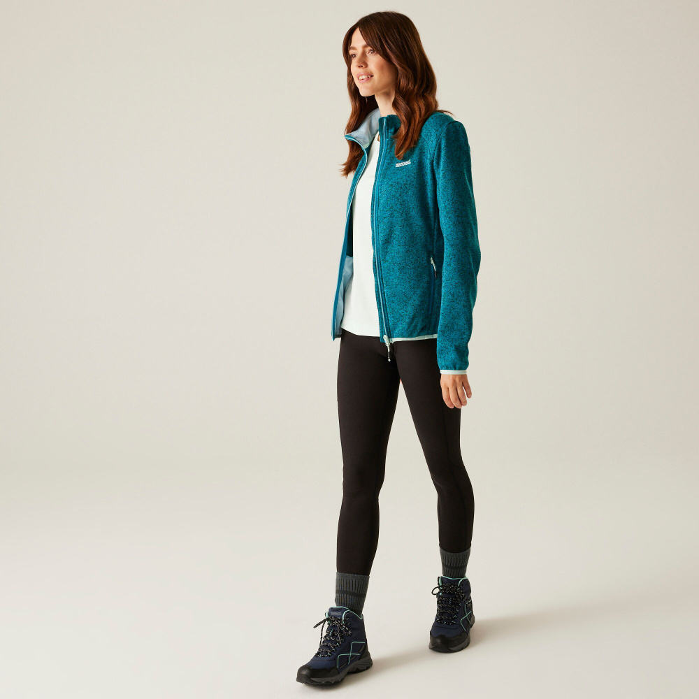 detail REGATTA Wms Newhill modrá dámská outdoor mikina